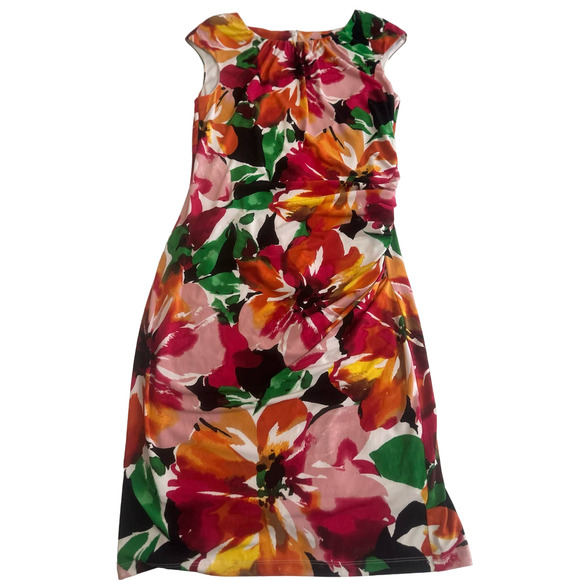 Ellen Tracy Dresses & Skirts - NWT Ellen Tracy Women 10 Summer Floral Flower Sleeveless Midi Dress, work party